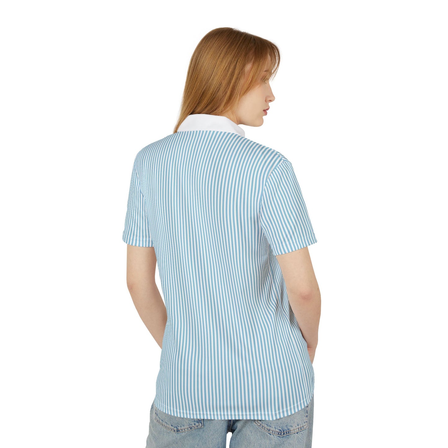 The Blue Birdie Polo