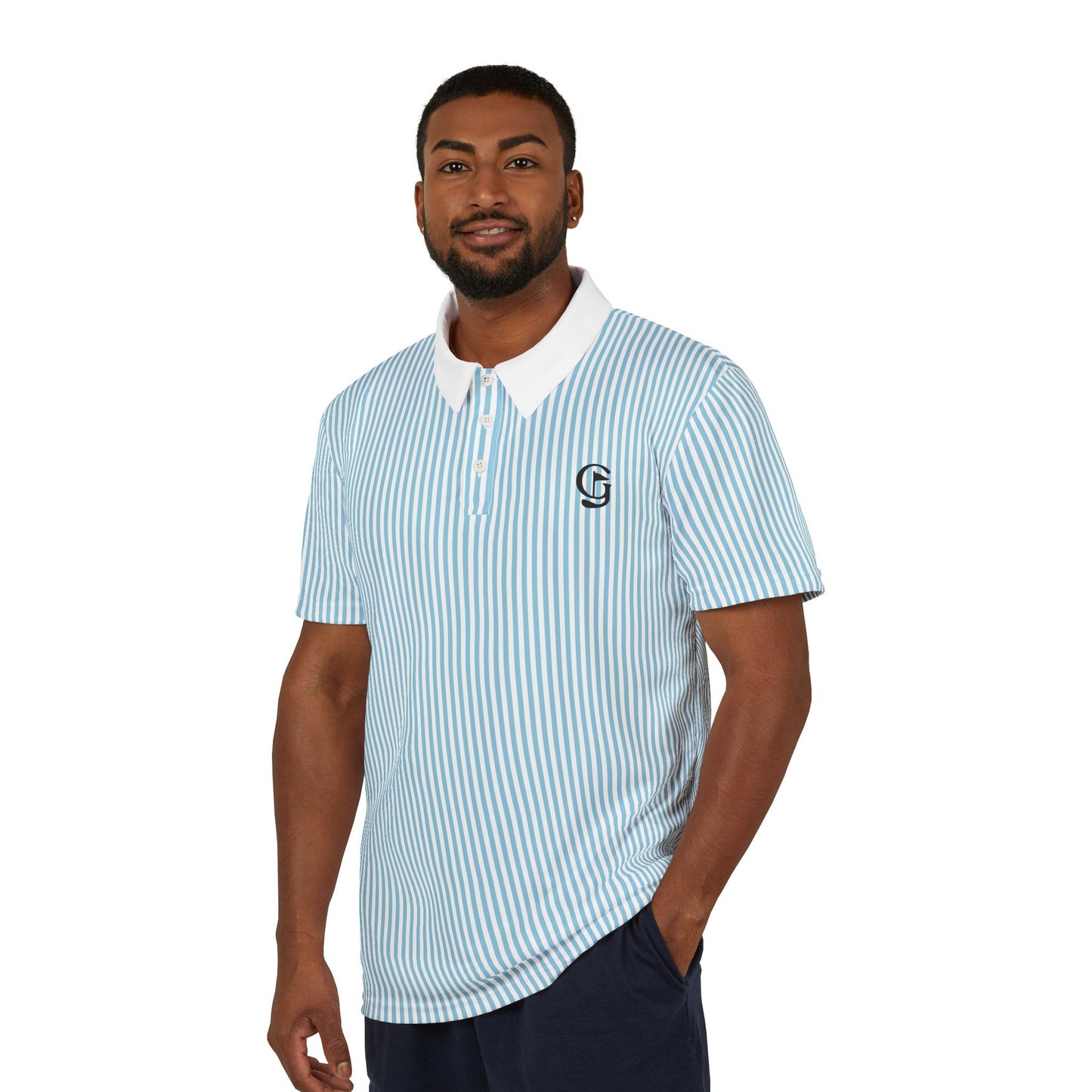 The Blue Birdie Polo